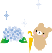 アジサイのイラスト